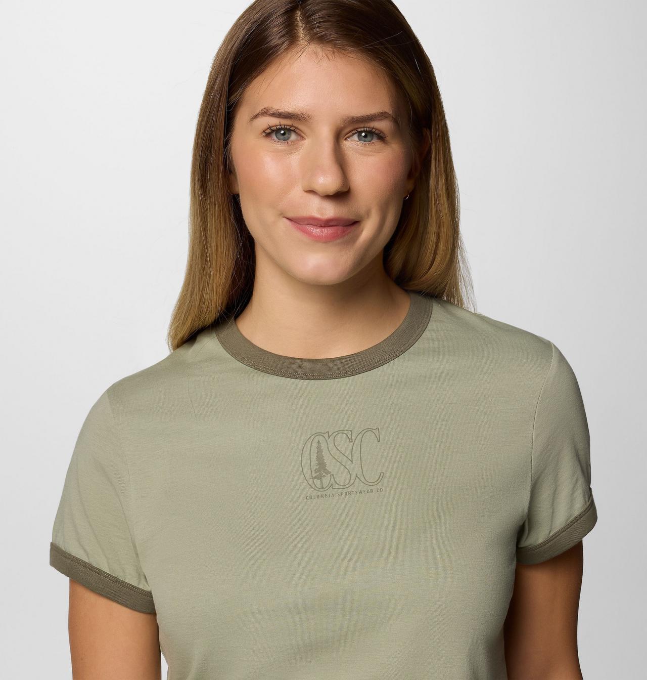 Women's Rolling Bend™ Graphic Ringer T-Shirt | 348 | XL 4