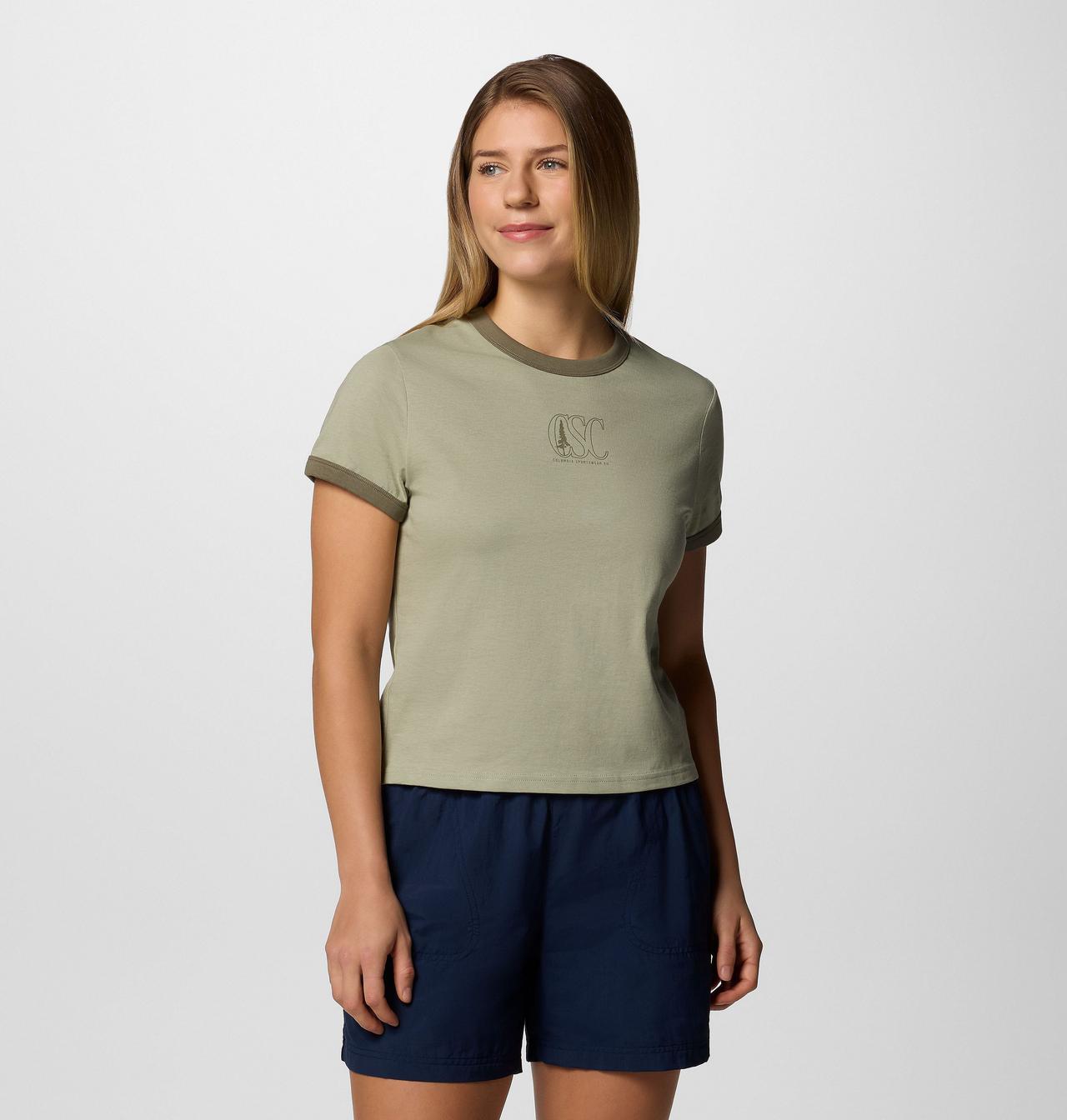 Women's Rolling Bend™ Graphic Ringer T-Shirt | 348 | XL 1