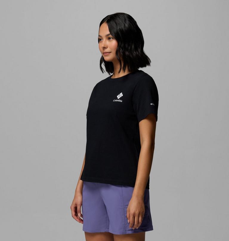 Rolling Bend T-Shirt mit Grafik f&uuml;r Frauen, Color: Black, Stacked Gem Mini, image 4