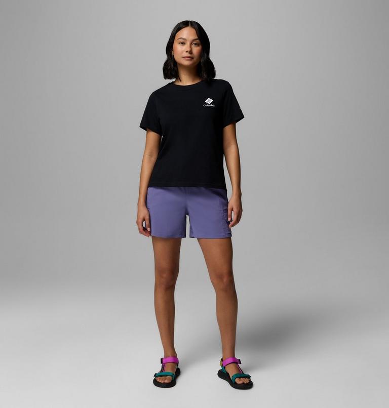 Rolling Bend T-Shirt mit Grafik f&uuml;r Frauen, Color: Black, Stacked Gem Mini, image 2