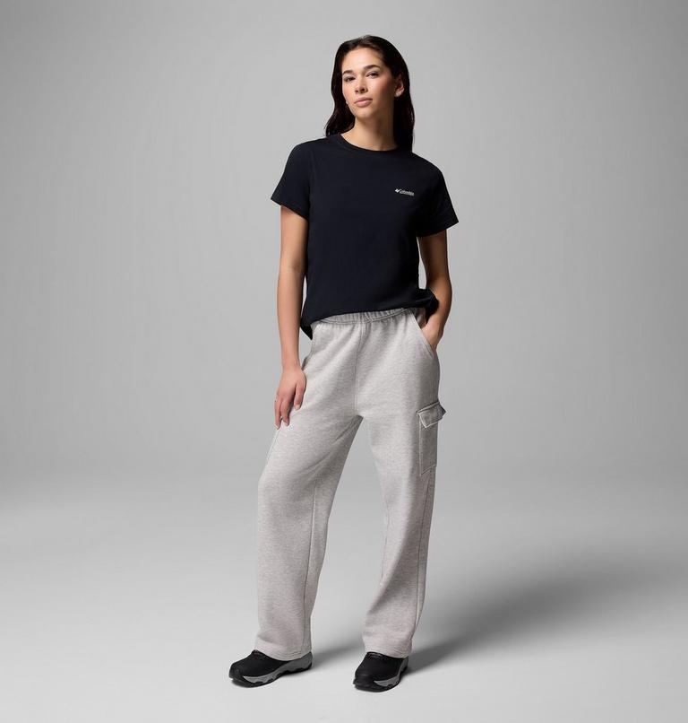 Women's Rolling Bend Graphic Short Sleeve Shirt, Color: Black, Framed Diamond, image 2