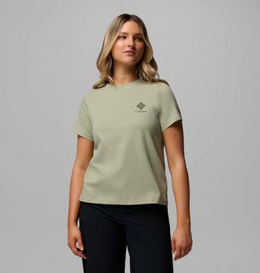 Camiseta con estampado Rolling Bend para mujer, Color: Safari, Stacked Gem Mini, image 3
