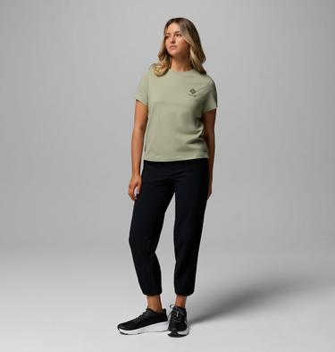 Camiseta con estampado Rolling Bend para mujer, Color: Safari, Stacked Gem Mini, image 4