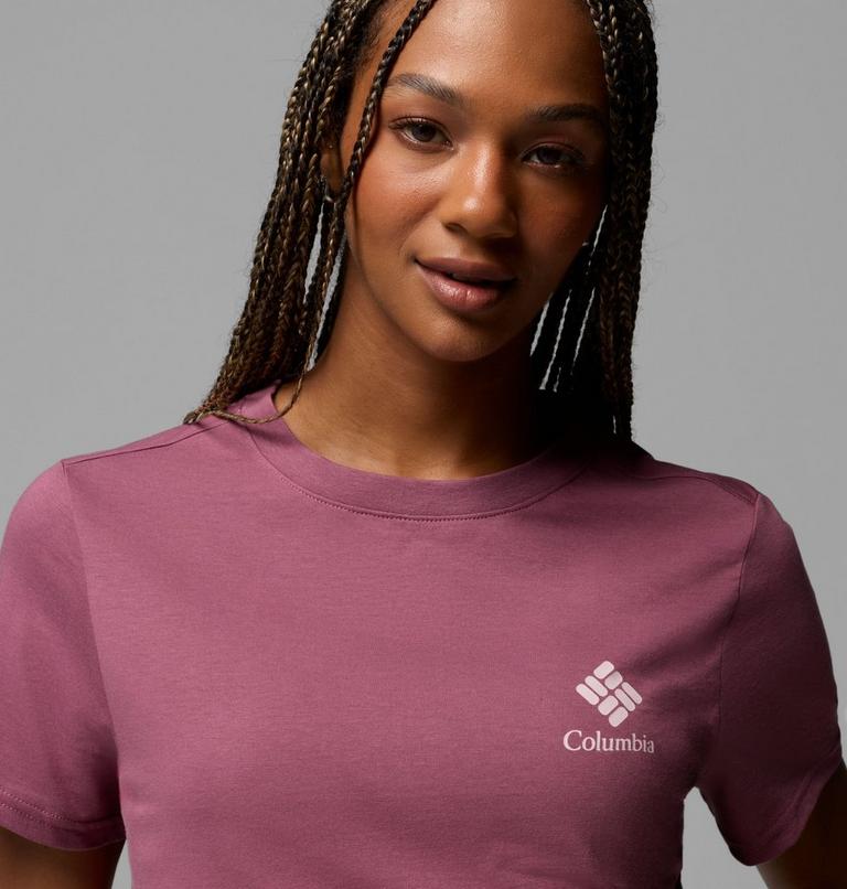 Rolling Bend T-Shirt mit Grafik f&uuml;r Frauen, Color: Antique Mauve, Stacked Gem Mini, image 5