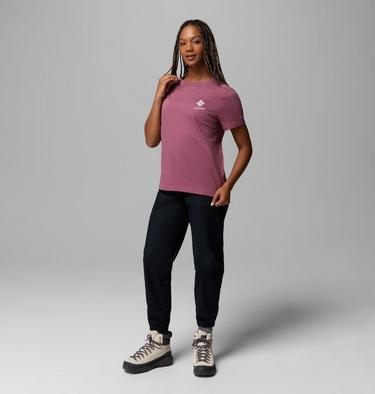 Rolling Bend T-Shirt mit Grafik f&uuml;r Frauen, Color: Antique Mauve, Stacked Gem Mini, image 6