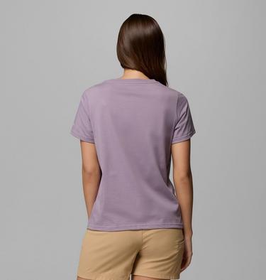 Rolling Bend T-Shirt mit Grafik für Frauen, Color: Shale Purple, Framed Linescape, image 3