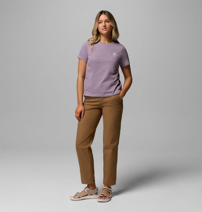 Rolling Bend T-Shirt mit Grafik f&uuml;r Frauen, Color: Shale Purple, Stacked Gem Mini, image 2