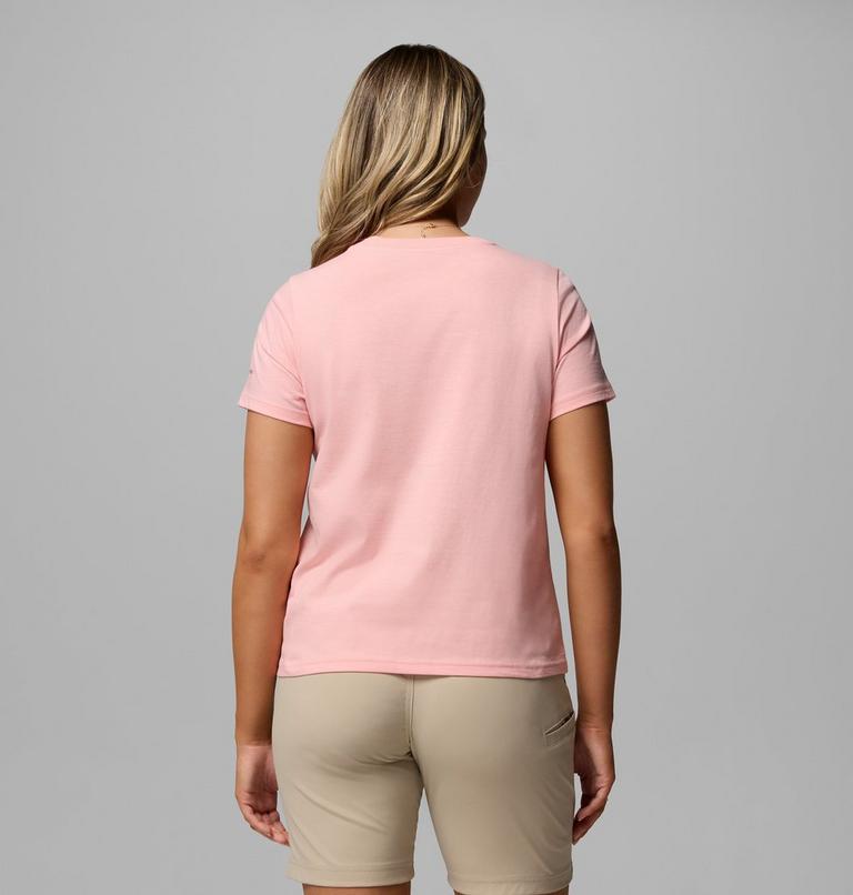 Camiseta con estampado Rolling Bend para mujer, Color: Pink Sand, Stacked Gem Mini, image 3