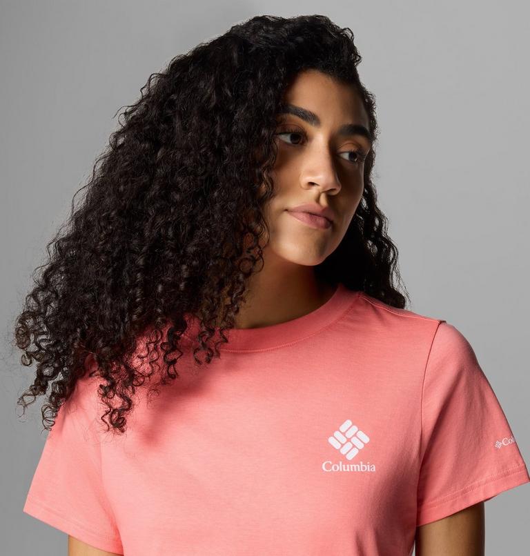 Camiseta con estampado Rolling Bend para mujer, Color: Alpenglow, Stacked Gem, image 4