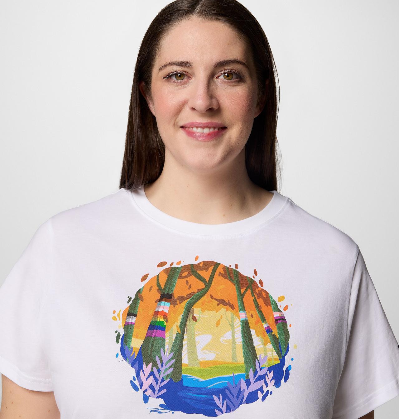 Women's Rolling Bend™ Graphic Short Sleeve Shirt - Plus Size 4