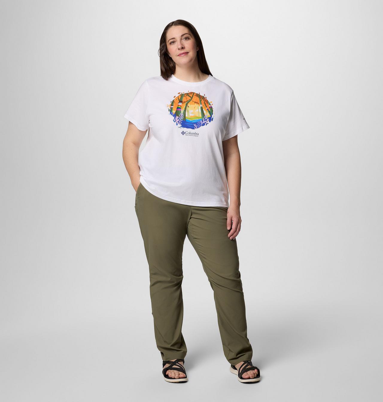 Women's Rolling Bend™ Graphic Short Sleeve Shirt - Plus Size 5