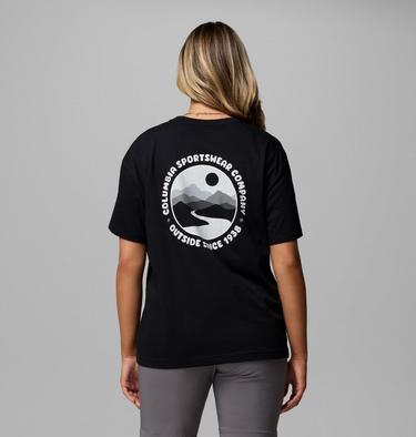 Women's Rolling Bend Graphic Oversized T-Shirt, Color: Black, Bubbly Scoped View, image 15