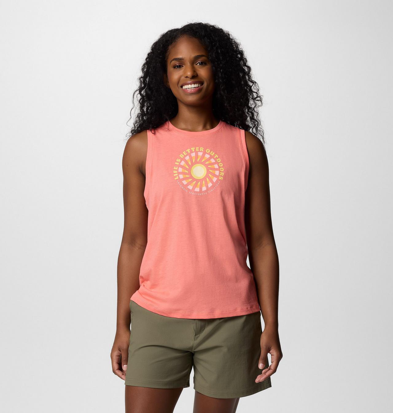 Femme Camisole à imprimé graphique Ruby Springs™ 1