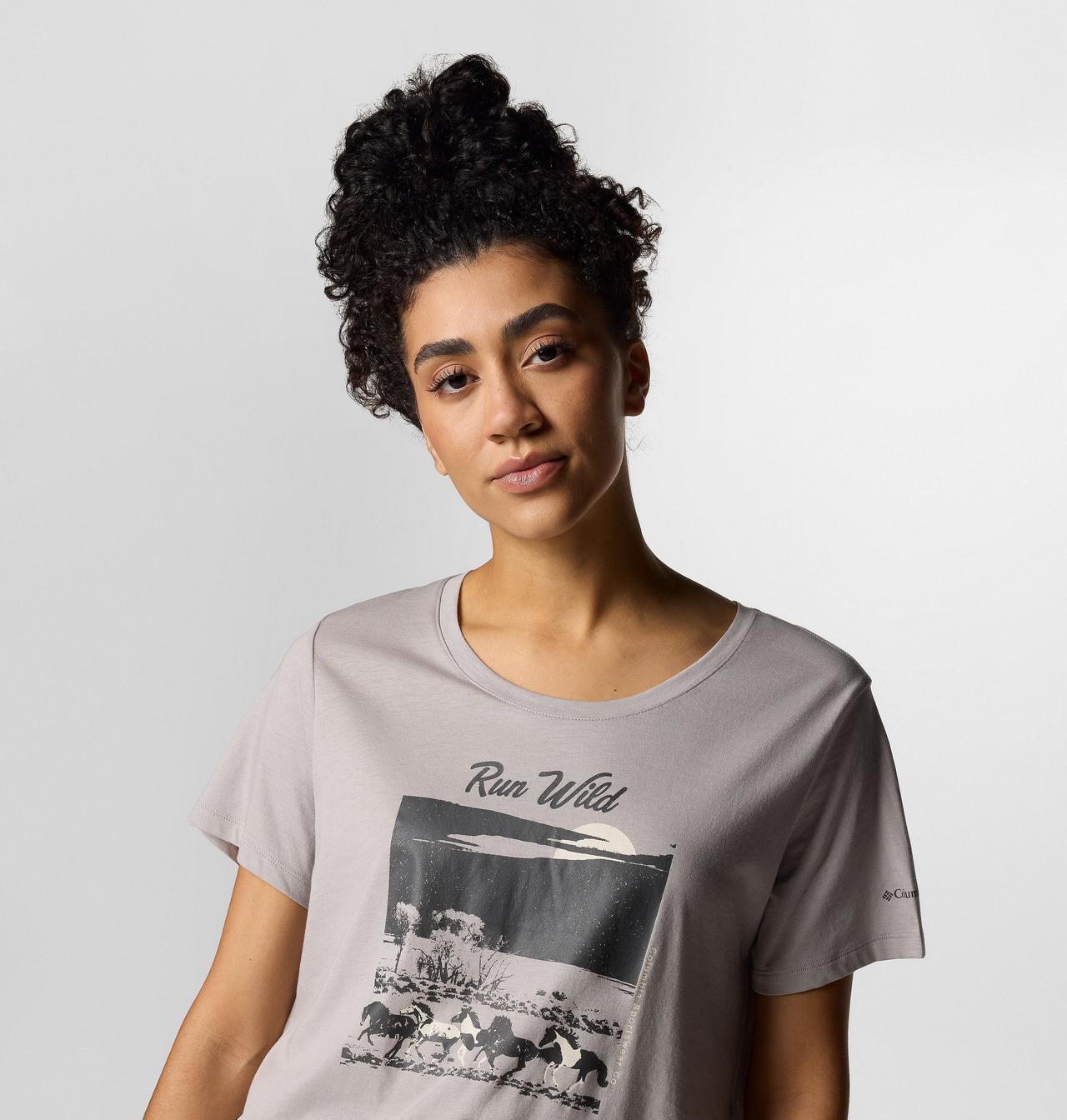 Women's Ruby Springs™ Graphic Scoop Neck Short Sleeve Shirt | 038 | S 4