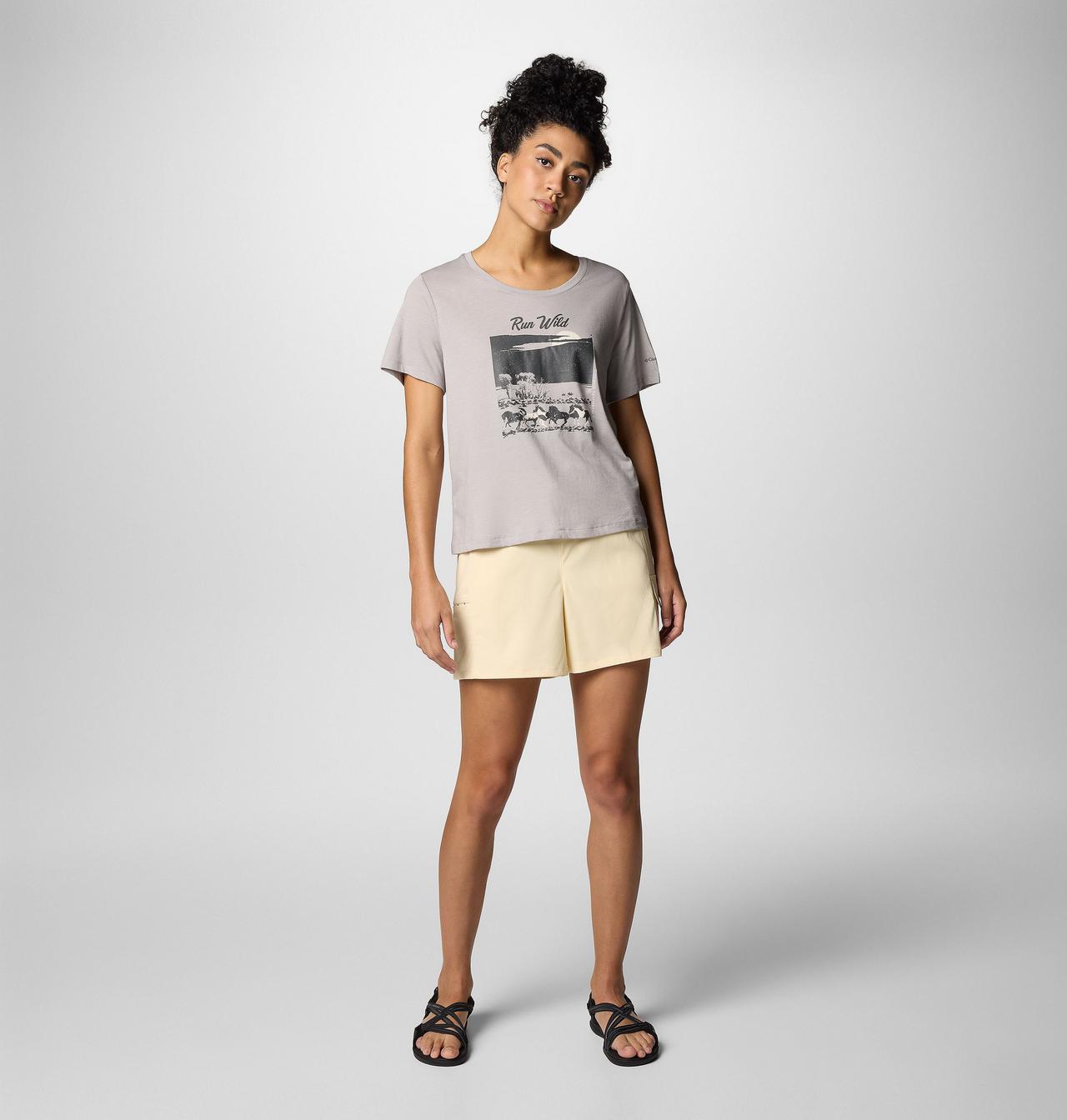 Women's Ruby Springs™ Graphic Scoop Neck Short Sleeve Shirt | 038 | S 5