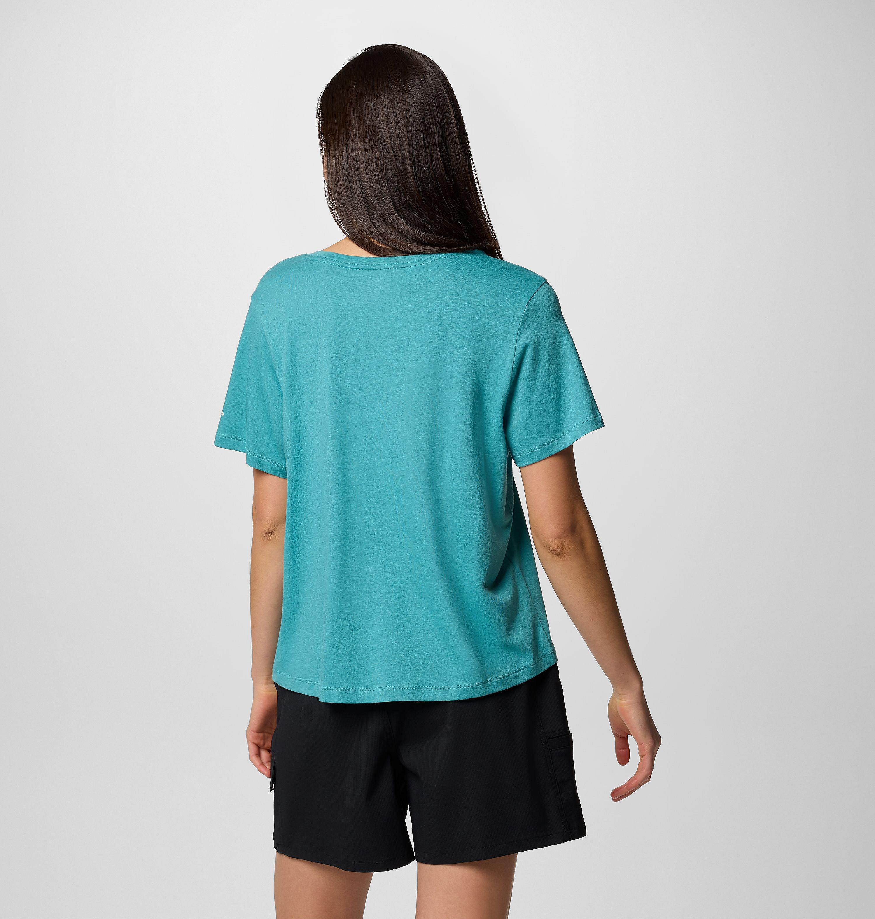 Women's Ruby Springs Graphic Scoop Neck Short Sleeve Shirt 2