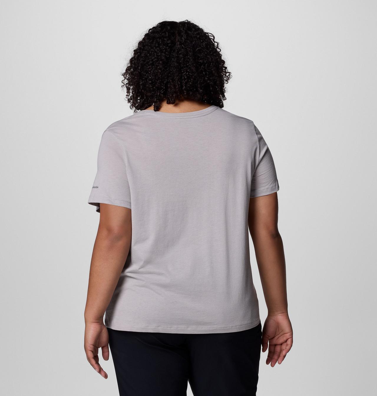 Women's Ruby Springs™ Graphic Scoop Neck Short Sleeve Shirt - Plus Size 2