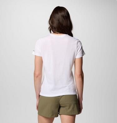 Camiseta ajustada con estampado Ruby Springs para mujer, Color: White, Bearly Swirl, image 2