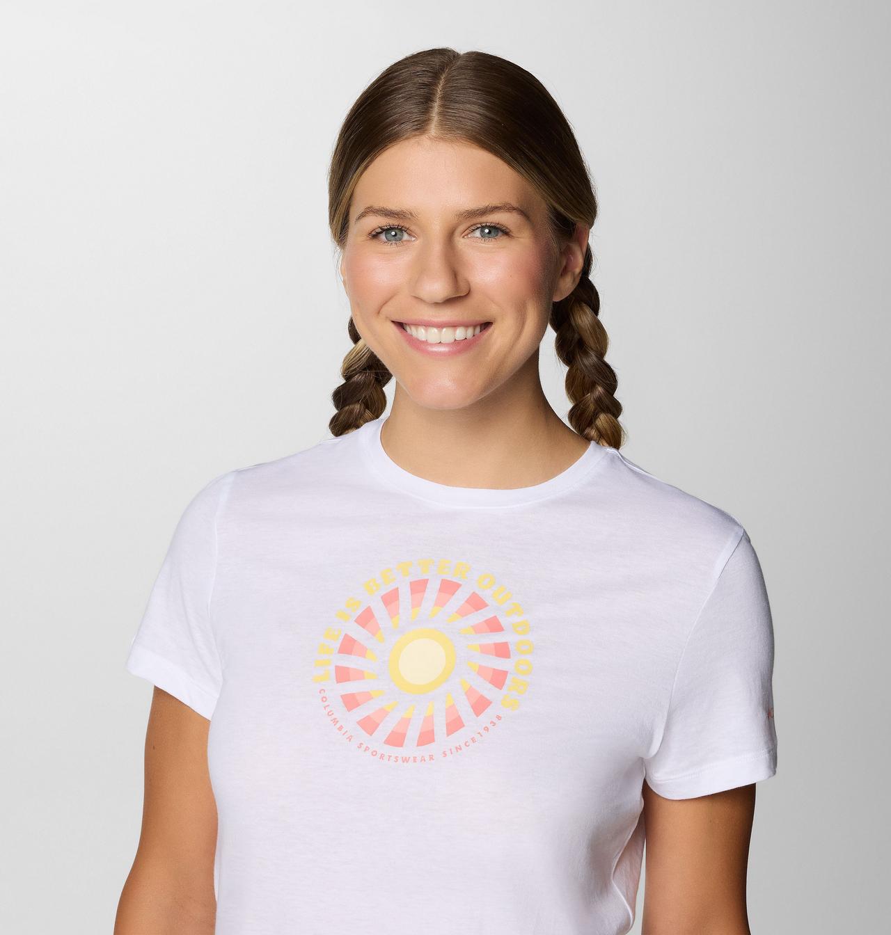 Women's Ruby Springs™ Graphic Fitted Short Sleeve Shirt | 101 | L 4