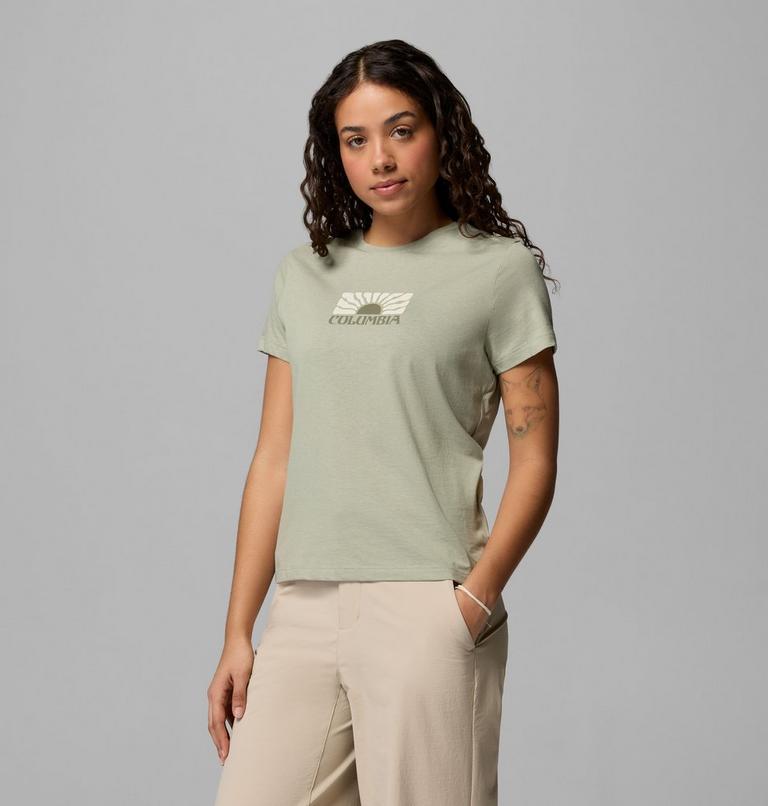 Camiseta ajustada con estampado Ruby Springs para mujer, Color: Safari, Brandrise, image 4