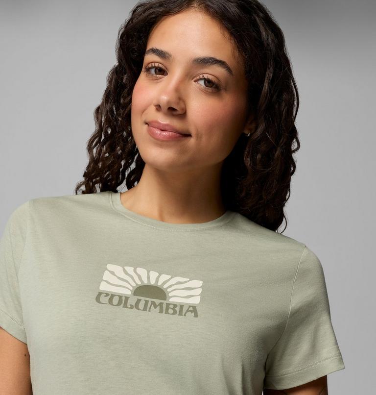 Camiseta ajustada con estampado Ruby Springs para mujer, Color: Safari, Brandrise, image 5