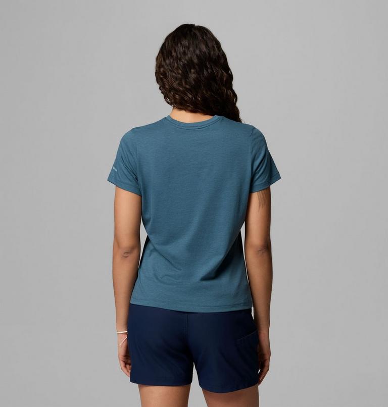 Camiseta ajustada con estampado Ruby Springs para mujer, Color: Everblue, Brandrise, image 3