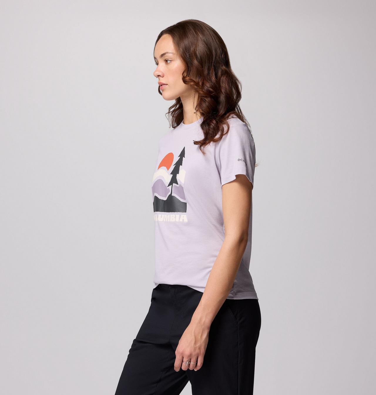 Women's Ruby Springs™ Graphic Fitted Short Sleeve Shirt | 551 | S 4