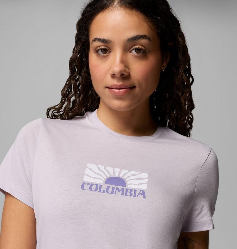 Camiseta ajustada con estampado Ruby Springs para mujer, Color: Lavender Pearl, Brandrise, image 5