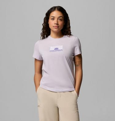 Camiseta ajustada con estampado Ruby Springs para mujer, Color: Lavender Pearl, Brandrise, image 5