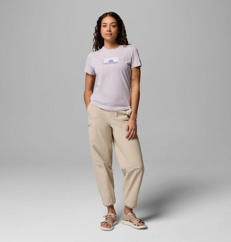 Camiseta ajustada con estampado Ruby Springs para mujer, Color: Lavender Pearl, Brandrise, image 2