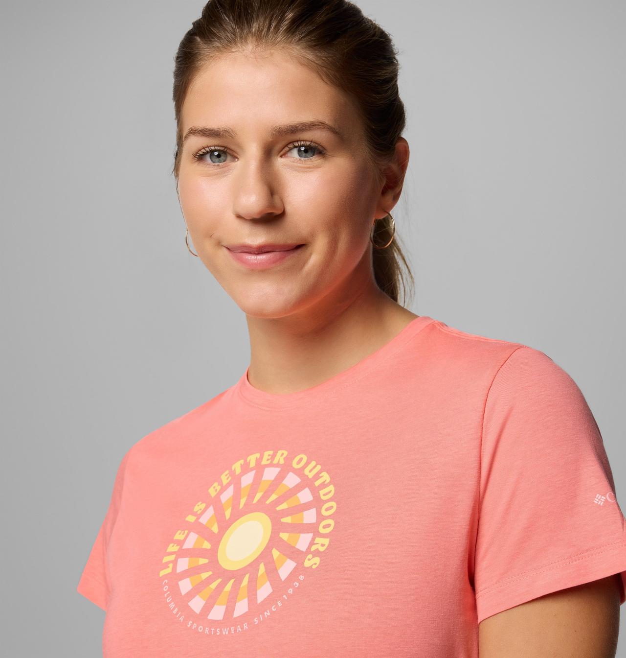 Women's Ruby Springs™ Graphic Fitted Short Sleeve Shirt 4