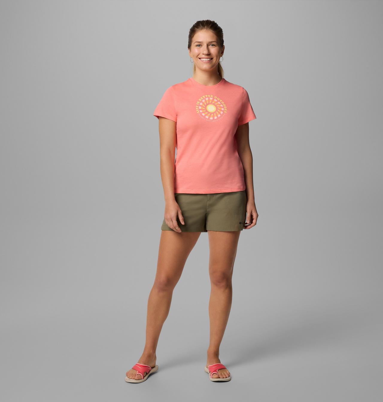 Women's Ruby Springs™ Graphic Fitted Short Sleeve Shirt 5