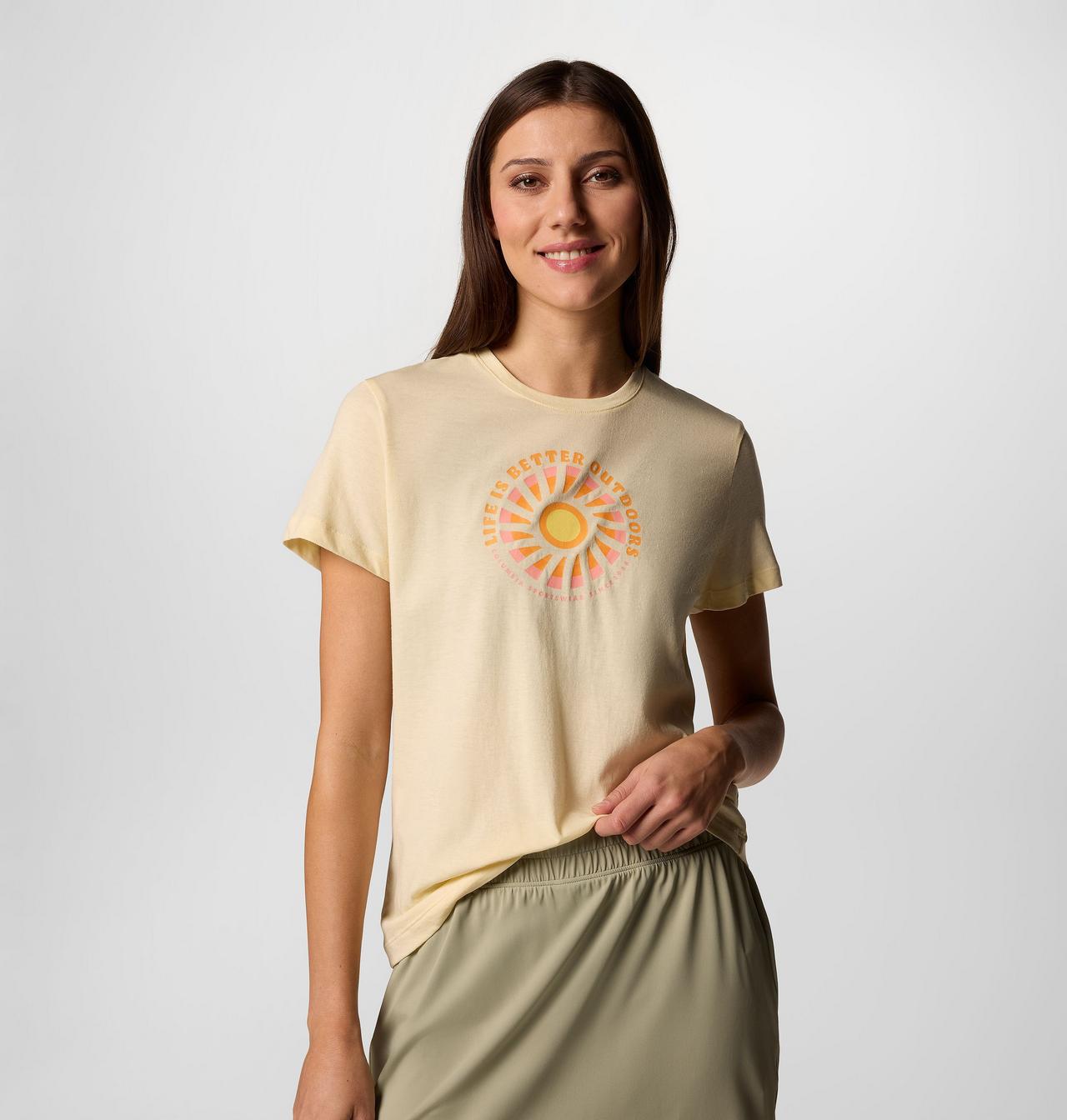 Women's Ruby Springs™ Graphic Fitted Short Sleeve Shirt 6