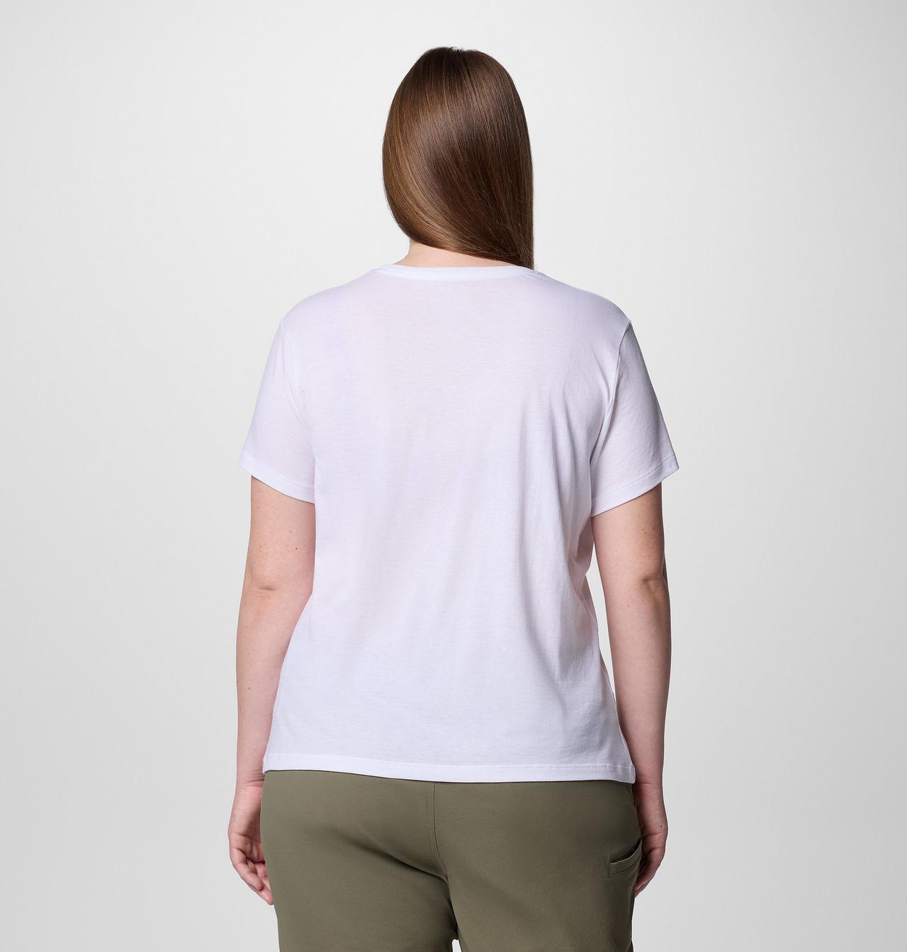 Women's Ruby Springs™ Graphic Fitted Short Sleeve Shirt - Plus Size 2