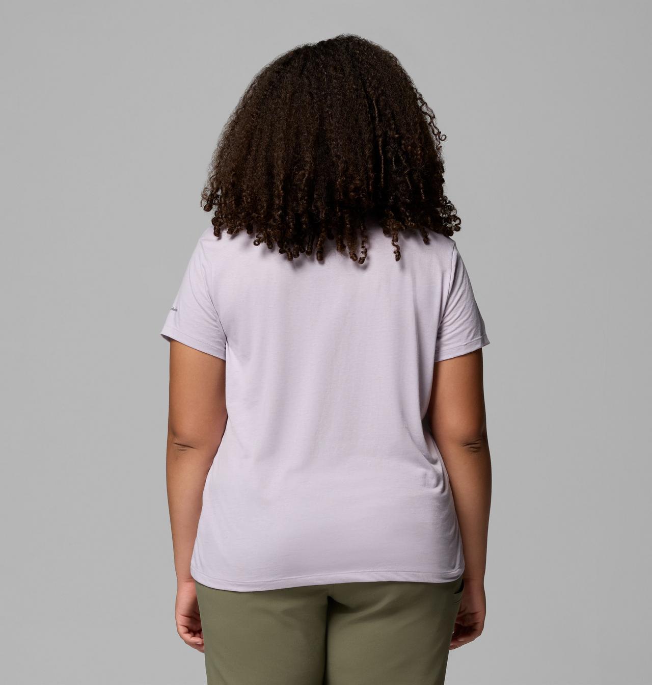 Women's Ruby Springs™ Graphic Fitted Short Sleeve Shirt - Plus Size 3