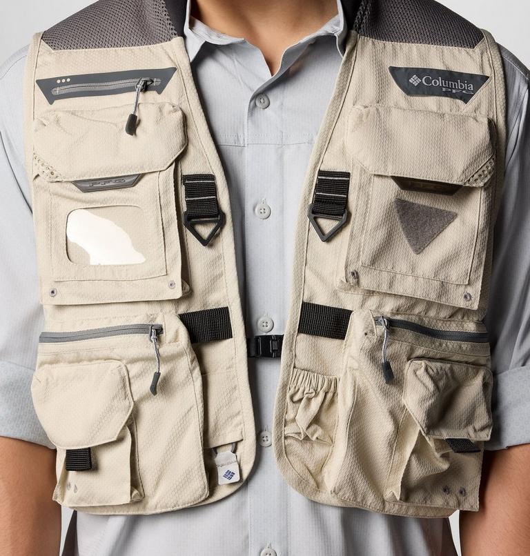 Men's Henry's Fork VI Fishing Gilet, Color: Fossil, image 6