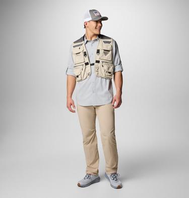 Men's Henry's Fork VI Fishing Gilet, Color: Fossil, image 2