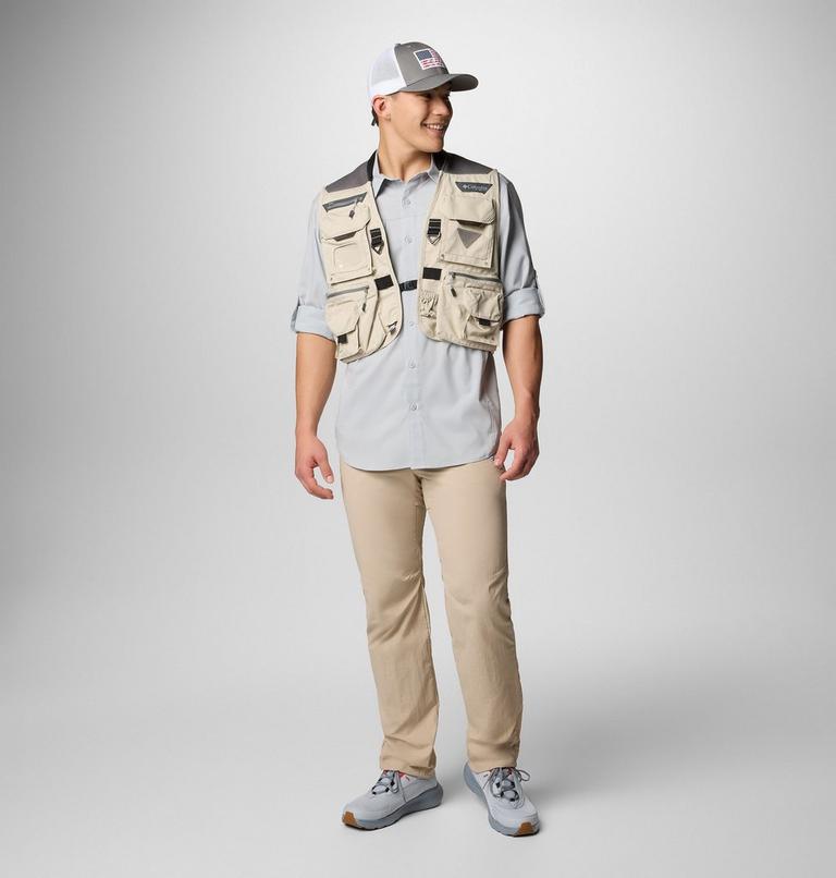 Men's Henry's Fork VI Fishing Gilet, Color: Fossil, image 2