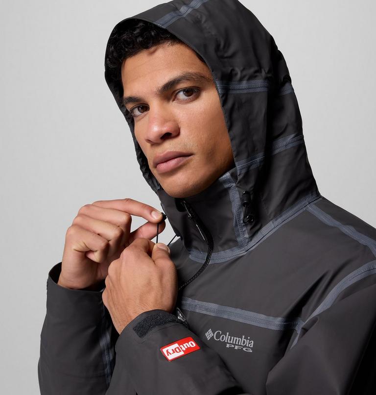 Men's PFG Force XII ODX Jacket, Color: Black, image 5