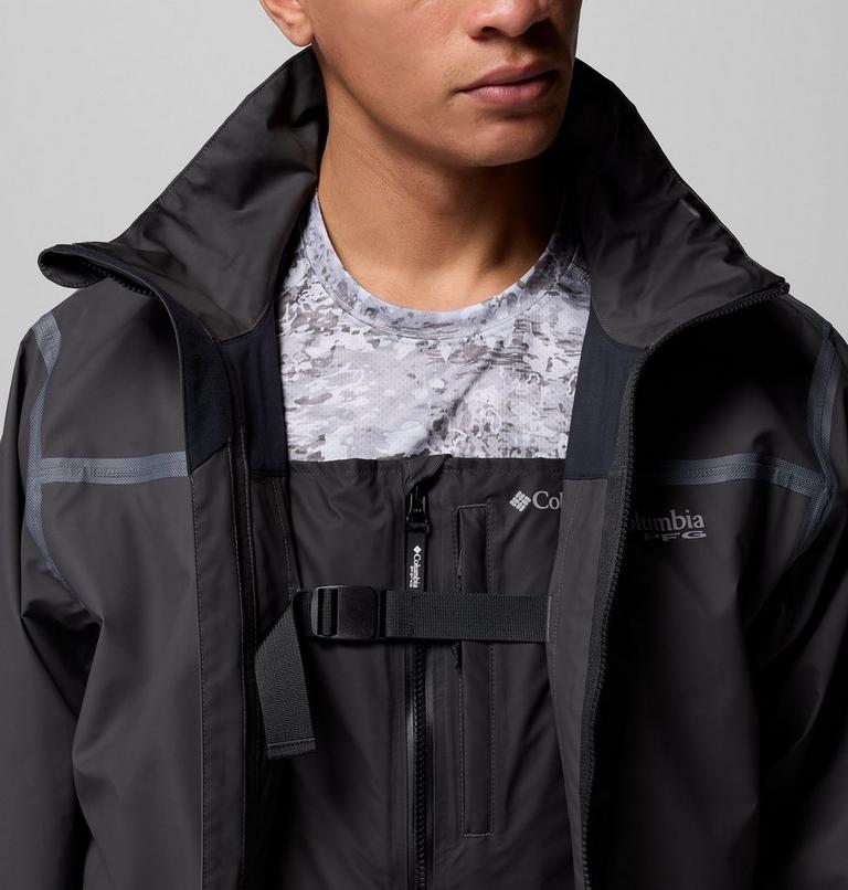 Men's PFG Force XII ODX Jacket, Color: Black, image 6