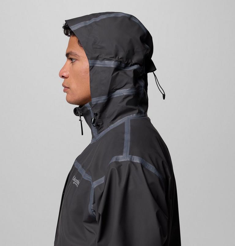 Men's PFG Force XII ODX Jacket, Color: Black, image 7