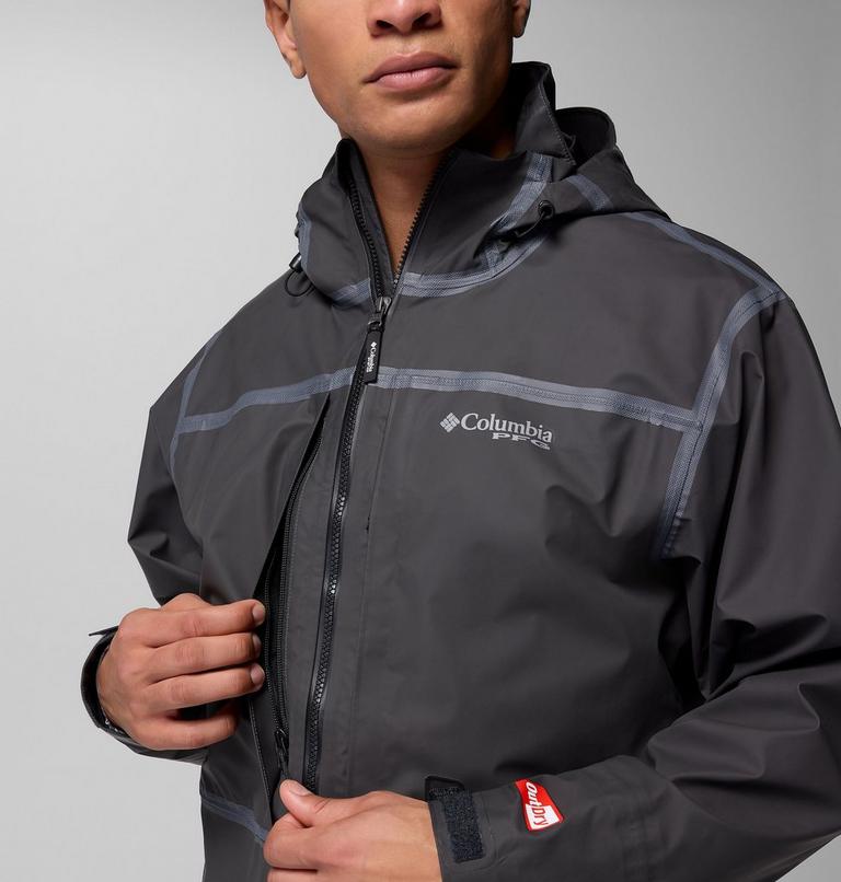 Men's PFG Force XII ODX Jacket, Color: Black, image 9