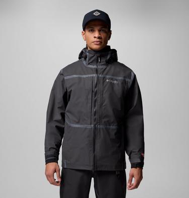 Men's PFG Force XII ODX Waterproof Jacket, Color: Black, image 1