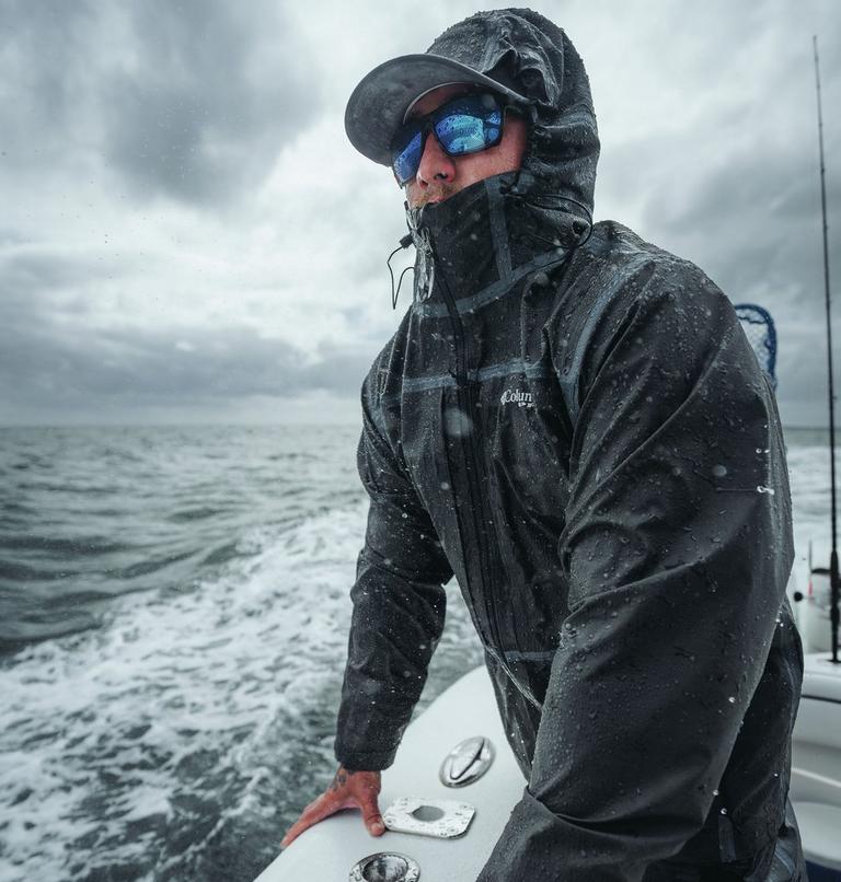 Men's PFG Force XII ODX Jacket, Color: Black, image 14
