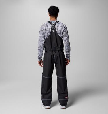 Men's PFG Force XII ODX Waterproof Fishing Bib, Color: Black, image 3