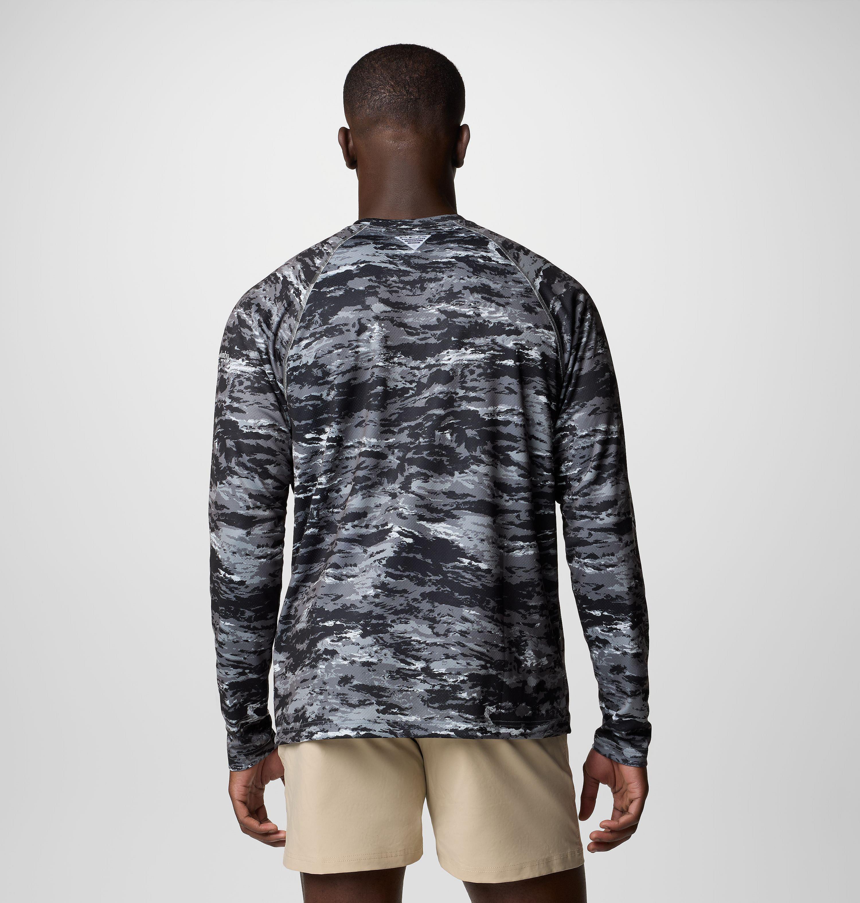 Men's PFG Super Solar Stream™ Graphic Long Sleeve Shirt | 010 | XS 3