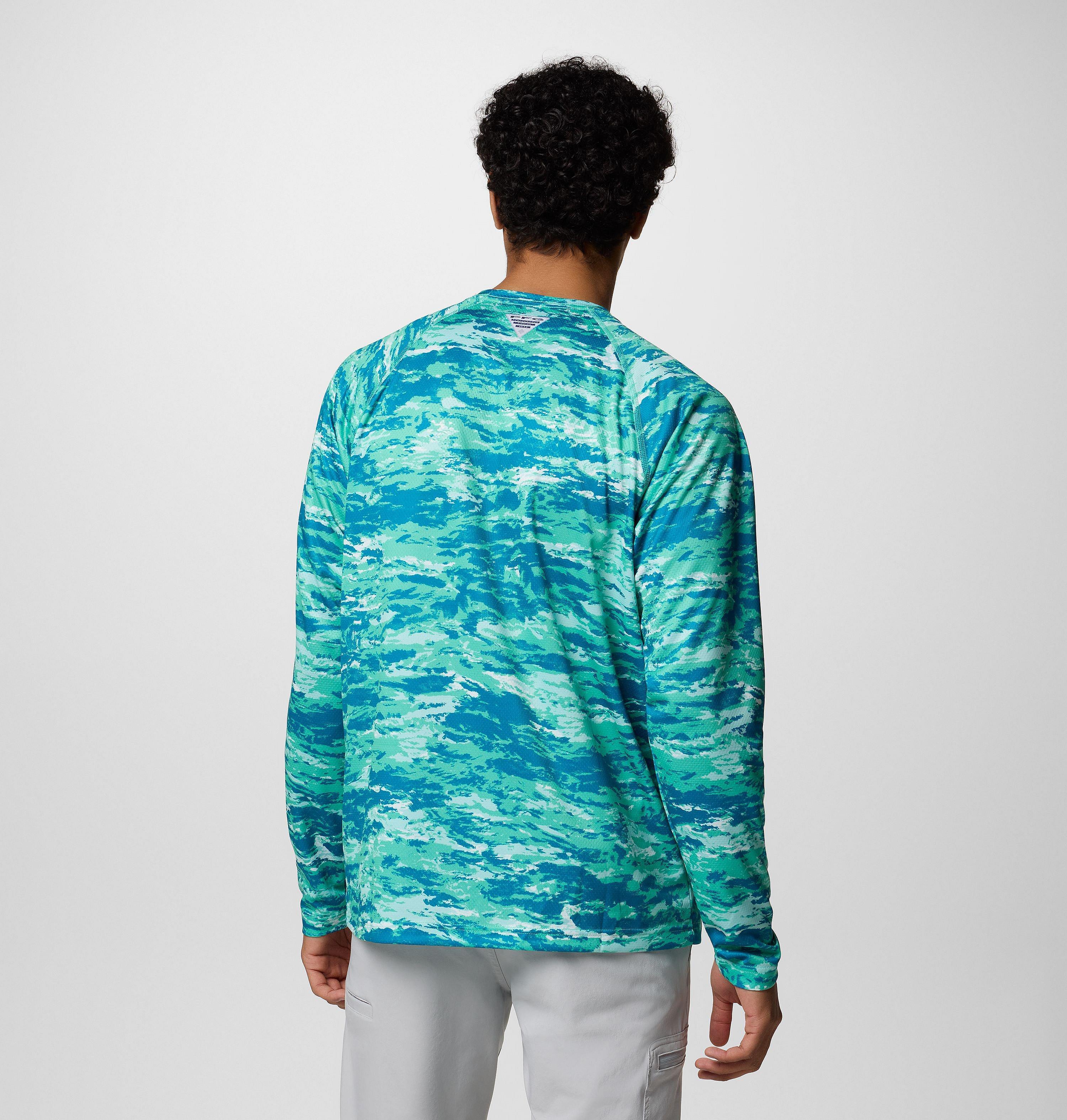 Men's PFG Super Solar Stream Graphic Long Sleeve Shirt 3