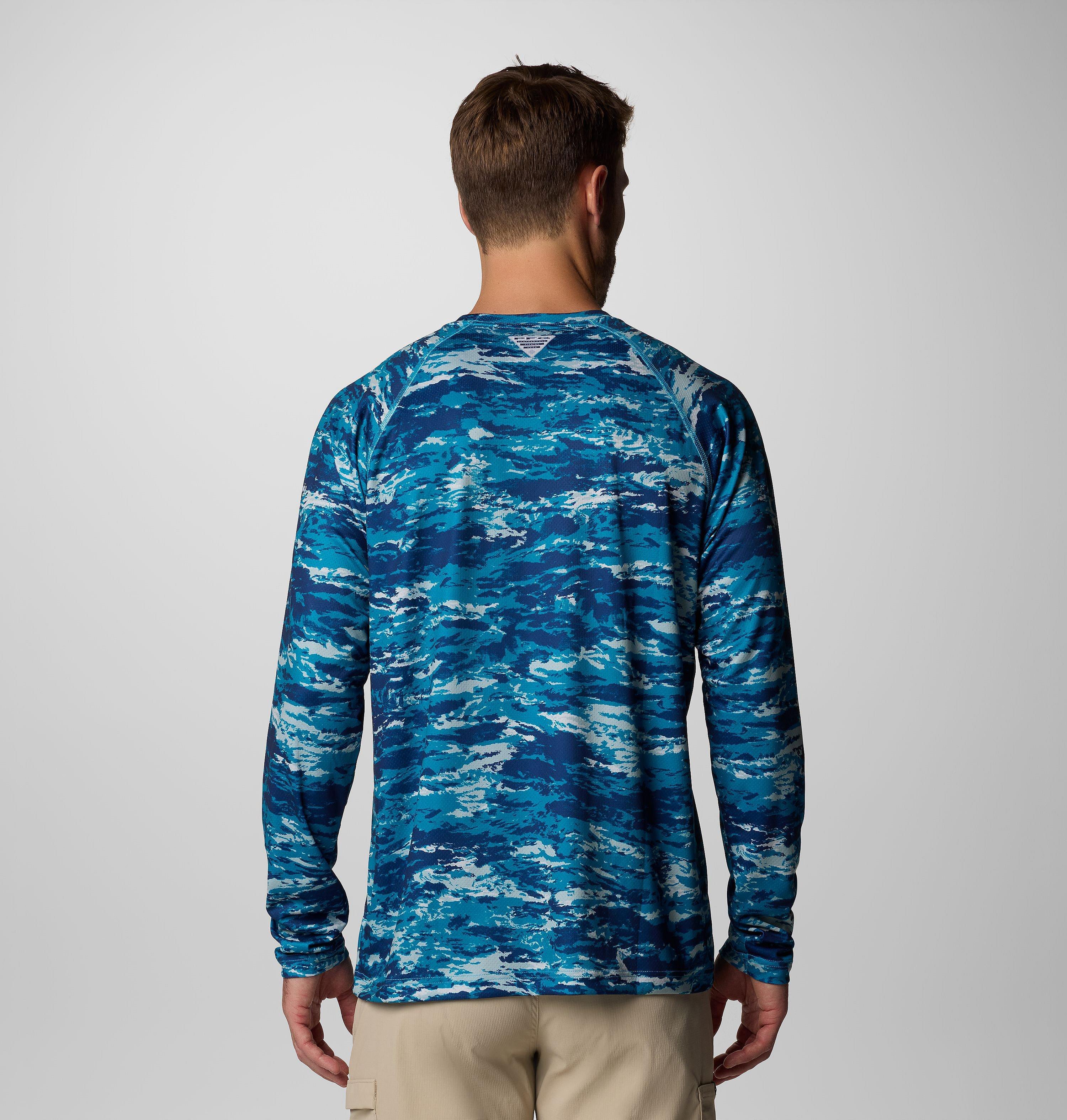 Men's PFG Super Solar Stream Graphic Long Sleeve Shirt 3