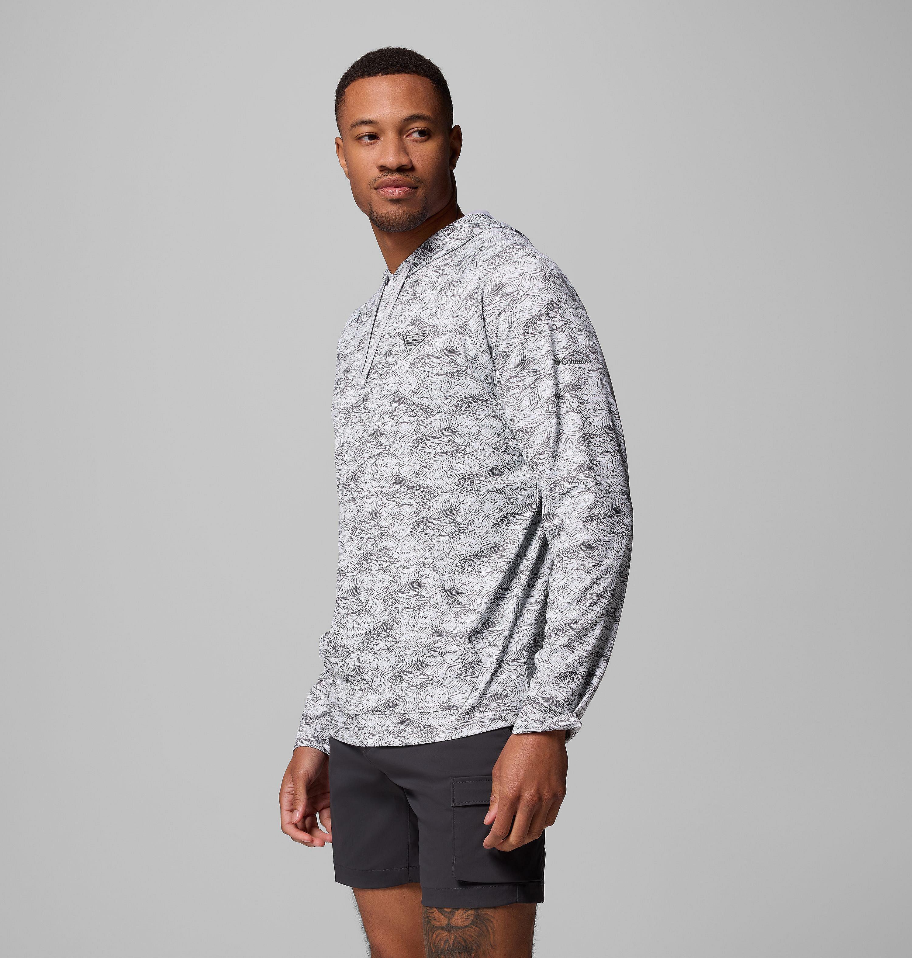 Men's PFG Wild Cast Camp Hoodie | 019 | S 4