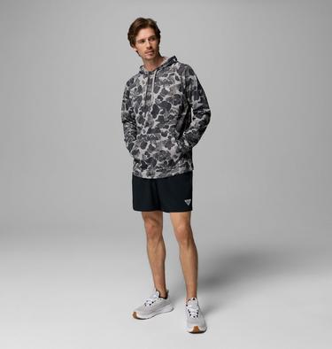 Men's Wild Cast Camp Technical Hoodie, Color: Ti Titanium Deltawoods, image 4